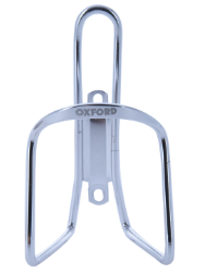 Oxford Bottle Cage with Bracket - Silver