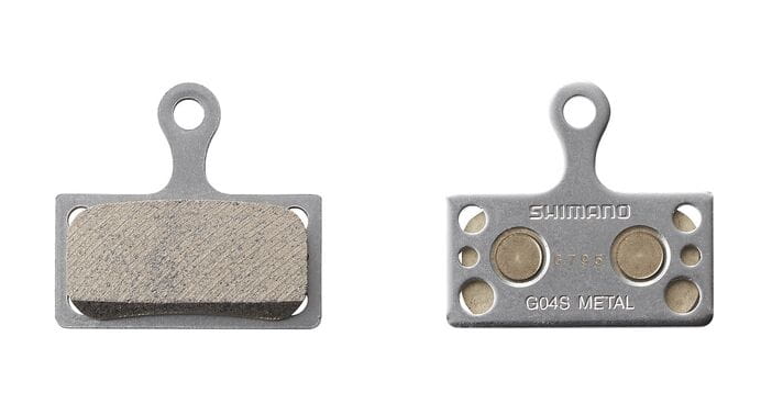 G04S Disc Brake Pads and Spring, Steel Backed, Sintered