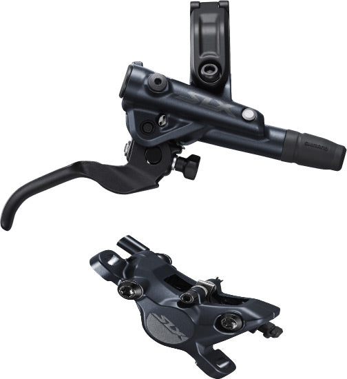 BR-M7100/BL-M7100 SLX bled brake lever/post mount calliper, front right