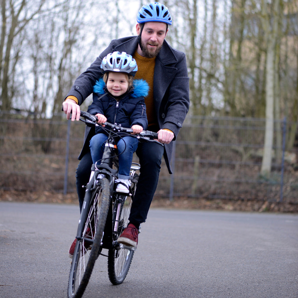 Mens bike with cheap child seat