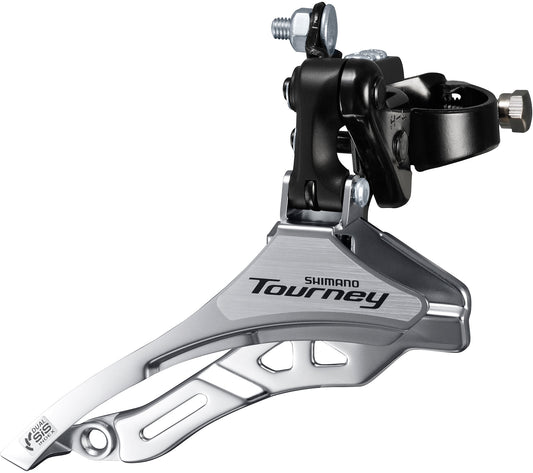 Shimano Tourney 6/7-Speed Triple Front Derailleur, Down Pull, 28.6 mm, for 42T