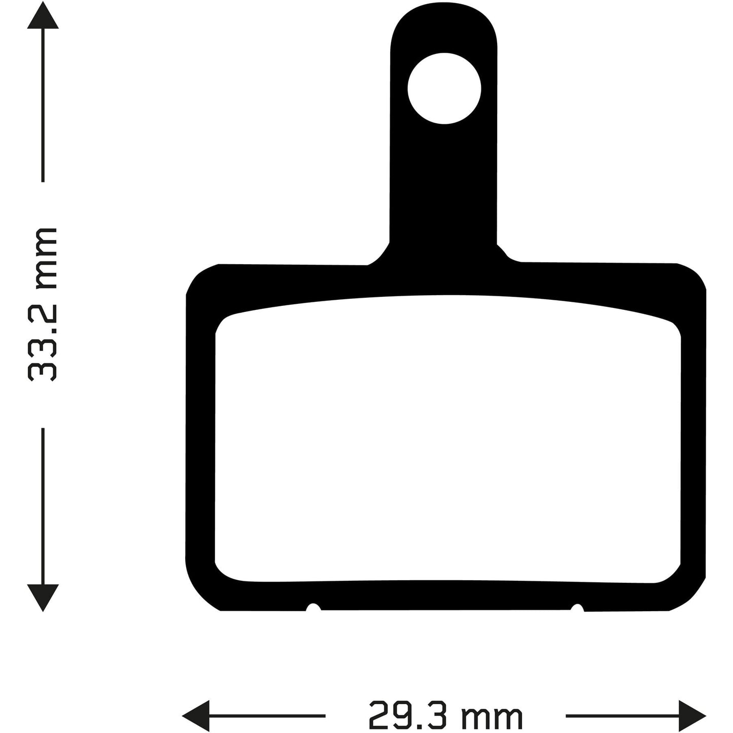 Aztec Sintered Disc Brake Pads for Shimano Deore