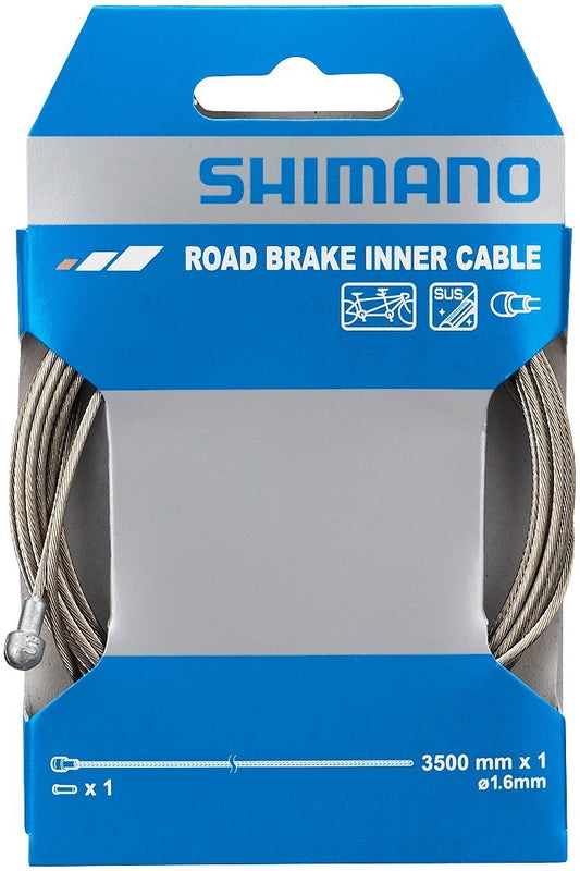 Road tandem stainless steel inner brake wire,1.6 x 3500 mm, single
